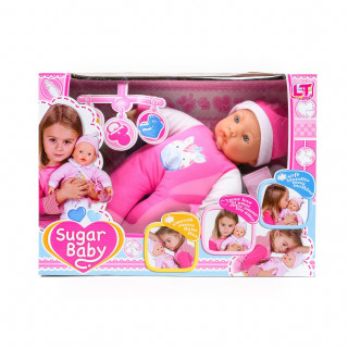 Loko toys,lutka beba u roze odijelcetu,45 cm