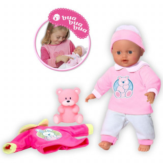 Loko toys,lutka beba sa funkcijama sa odjećom, 30cm