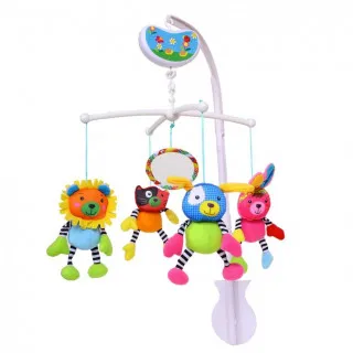 Biba Toys muzička vrteška sretni drugari 