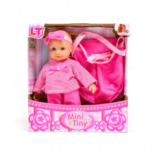 Loko toys, lutka beba, mini sa mašnicom, 20 cm 