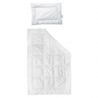 Be Eco komplet vuneni (jorgan+jastuk),bela,120x80CM 