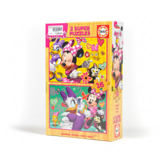 Educa slagalica MInnie 2 x 16 dijelova 