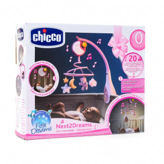 Chicco Next2Dreams vrteška roze 