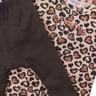 Dirkje komplet (haljina kr, helanke), djevojčice 