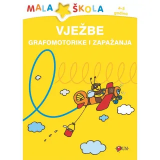 MŠ vježbe grafomotorike i zapažanja 1-4 