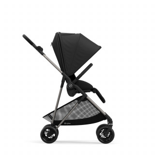 Cybex kolica Melio 2 Deep Black, crna 