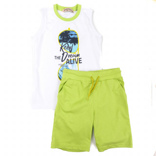 Lillo&Pippo komplet (majica atlet, šorts), dječaci 
