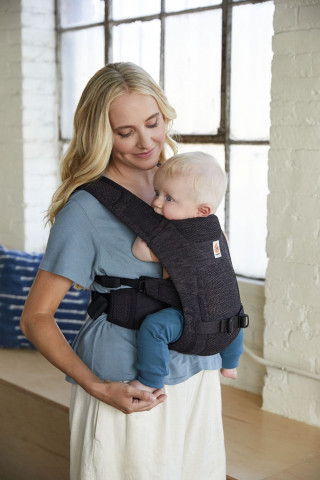Ergobaby kengur nosiljka Aerloom, Charcoal / Black