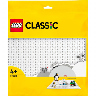 Lego Ploča za slaganje bijela mala 