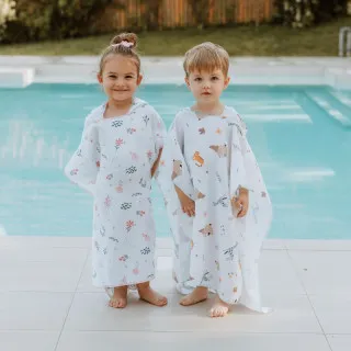Baby textil pončo za plažu, djevojčice 