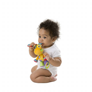 Playgro žirafa <br />
mrdalica