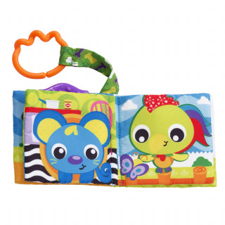 Playgro knjiga <br />
za zubiće, dan na farmi