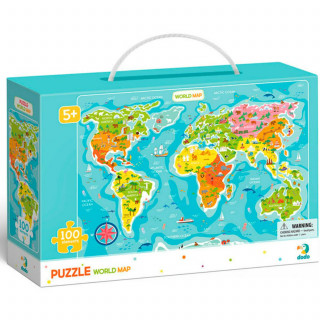Dodo puzzle mapa sveta