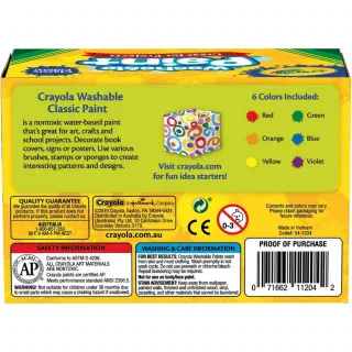 HMX Crayola Perive vodene boje 256328.006 