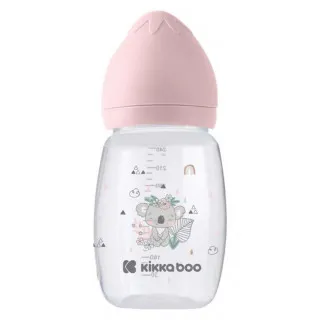Kikka boo boca za hranjenje 260ml,savanna pink 