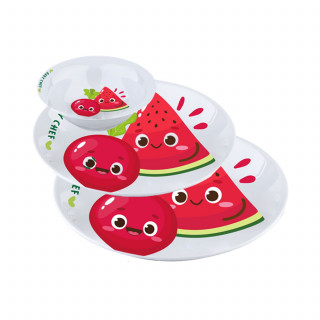 Baby Chef set dva tanjira i činija od melamina