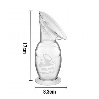Haakaa silikonska pumpica za izmlazanje mleka150ml 