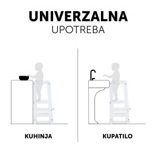 Hauck toranj za učenje Learn N Explore, White