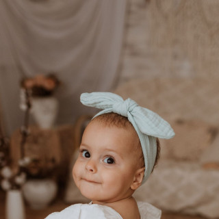 Baby Textil traka za kosu od muslina