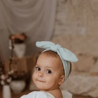 Baby Textil traka za kosu od muslina 