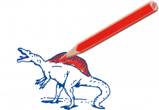 SES Pečati dinosaurusi 14919