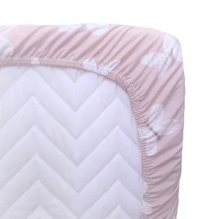 Baby Textil čaršav sa lastišom Leptirići, 60x120 