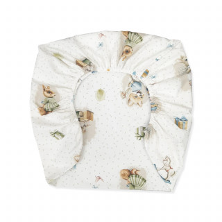 Baby Textil čaršav sa lastišom Medeni, 60x120 