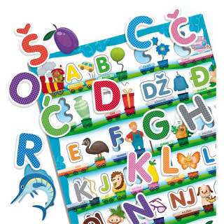 Montessori plus - Taktilna abeceda