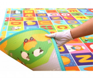 Prostirka sklopiva Baby Vrt/Abc200X150X10Mm