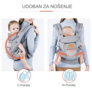 Jungle kengur nosiljka 4u1 Mesh Airy 