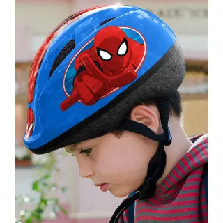Stamp kaciga 53-56cm sa štitnicima, Spiderman 