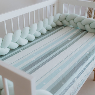 Baby Textil čaršav sa lastišem Stars, 60x120cm