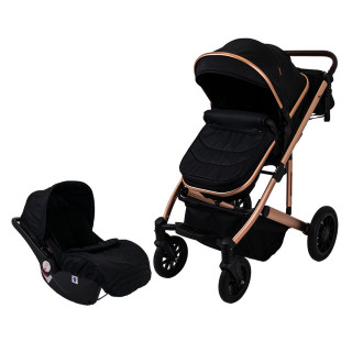 Jungle Roo kolica 2u1 Gold-black