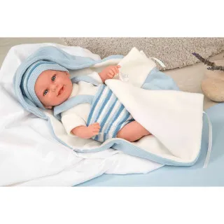 Arias Elegance lutka beba Babyto Azul 35cm 