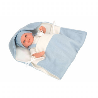 Arias Elegance lutka beba Babyto Azul 35cm