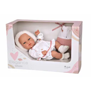 Arias Elegance lutka beba Natal Blanco 30cm 