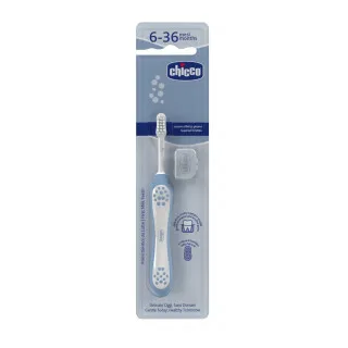Chicco četkica za zube indigo plava,6-36m 