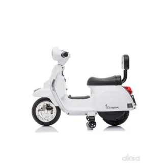 Mini Vespa skuter za decu,bela 