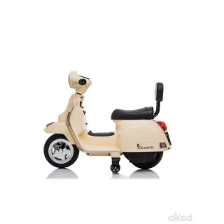 Mini Vespa skuter za decu,bež 