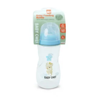 Baby Chef flašica plastična 330ml, plava 