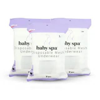 Baby Spa mrežaste gaćice za porodilje L 7 kom 