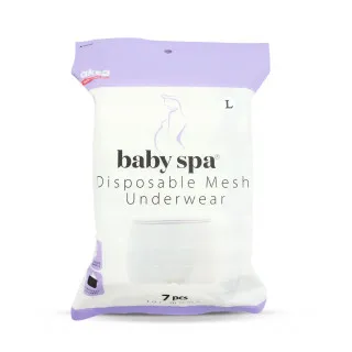 Baby Spa mrežaste gaćice za porodilje L 7 kom 