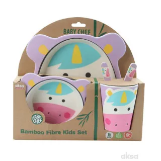 Baby Chef set za hranjenje jednorog 5kom 