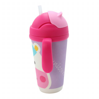 Baby Chef flašica sa slamčicom jednorog 350ml