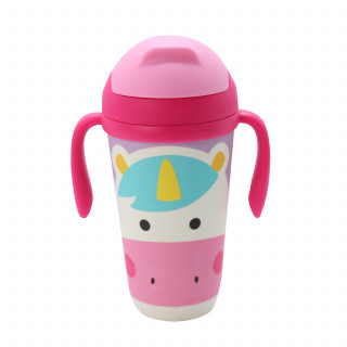 Baby Chef flašica sa slamčicom jednorog 350ml
