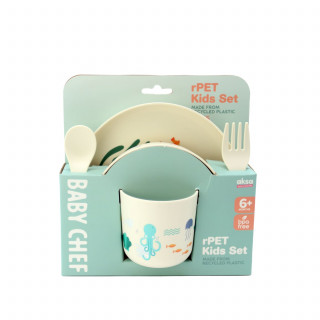 Baby Chef set za hranjenje okean 5kom