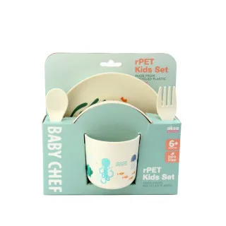 Baby Chef set za hranjenje okean 5kom 