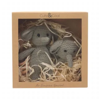 Cute&Cool poklon set za bebe slon 3 kom 