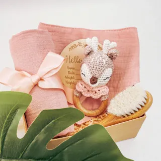 Cute&Cool poklon set za bebe jelen 4 kom 