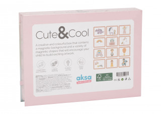 Cute&Cool drvena igračka magnetna kutija jednorog